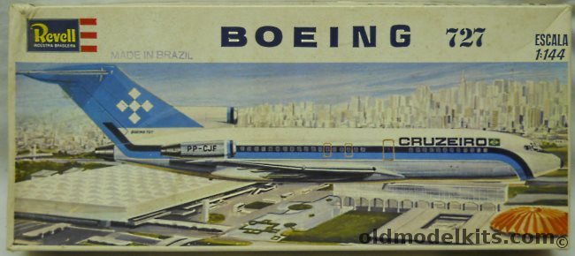 Revell 1/144 Boeing 727 Cruzeiro Brazil - Kikoler Issue, H245 plastic model kit